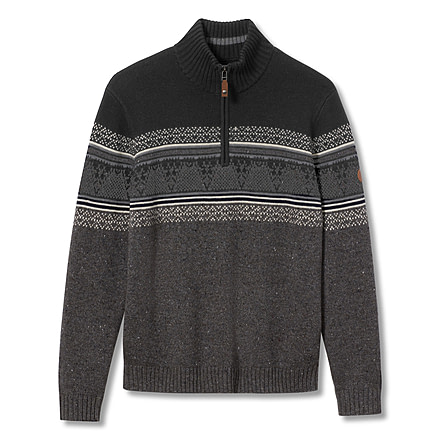 Royal Robbins Sequoia 1/4 Zip Sweater - Men's, Medium, Jet Black, Y717016-037-M