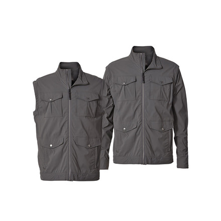 Royal Robbins Traveler Convertible Women's Jacket, Charcoal, L 48128-CHARCOAL-L