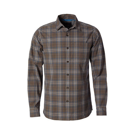 Royal Robbins Trouvaille Plaid Long Sleeve Shirt - Mens, Falcon, Large, Y722007-423-L