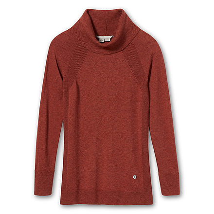 Royal Robbins Westlands Funnel Neck - Womens, Rustic Htr, Large, Y617018226L