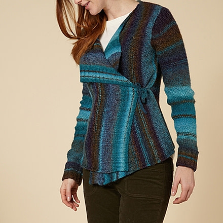 Royal Robbins Winter Ombre Cardigan - Women's-Blizzard Blue-Medium