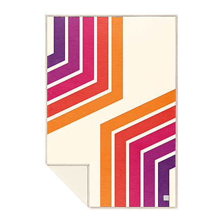 Rumpl CozyHemp Blanket, Retro Sunrise, Throw, CHBP-RT1-T