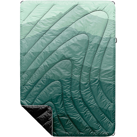 Rumpl Original Puffy Blanket, Cascade Fade - Green, TPPB-PB4-J