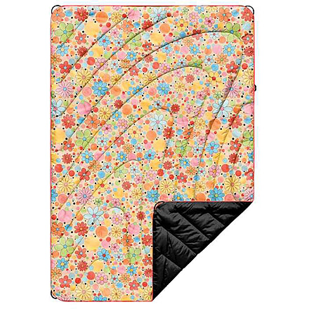 Rumpl Original Puffy Blanket, Printed, Dots &amp; Daisies/Mel Kadel, Junior, TPPB-MK1-J
