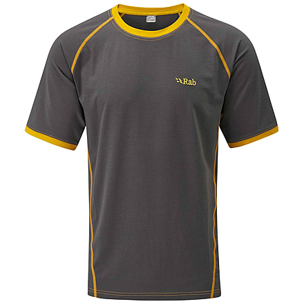 Runout Tee - Men's-Anthracite-Large