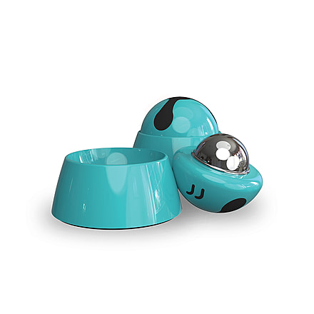 Rykr Roll Grinder w/Base Massager, Teal, 3.25in Dia X 2.5in H, RR2T