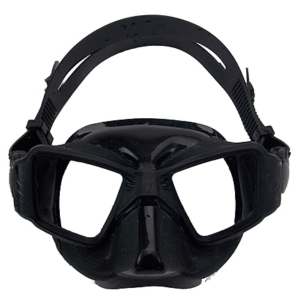 SA Sports Outdoor Gear Drophog Alien Spearfishing Mask Water Sports Equipment, Silicone, Black, One Size, 750