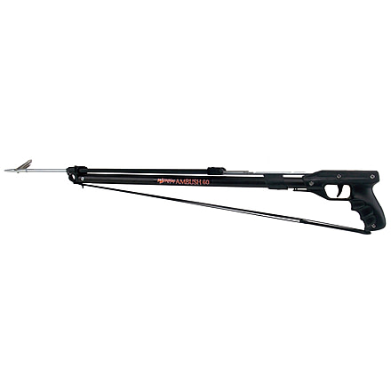 SA Sports Outdoor Gear Drophog Ambush w/ Latex Bands and Spear Shaft 60cm Raider Speargun Fishing Tool, Black, 755