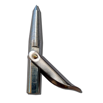 SA Sports Outdoor Gear Drophog Single Barb Female Threaded Tip Fishing Tool, Chrome, 2.25in, 766