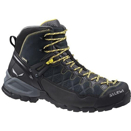 Salewa Alp Trainer Mid GTX Hiking Boot - Men's-Carbon/Ringlo-10