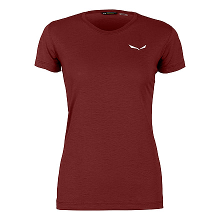 Salewa Alpine Hemp Logo S/S Tee - Women's, Syrah, S, 00-0000028133-1570-S