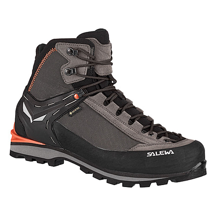 Salewa Crow GTX Mountaineering Boots - Mens, Wallnut/Fluo Orange, 12.5, 00-0000061328-7512-12.5