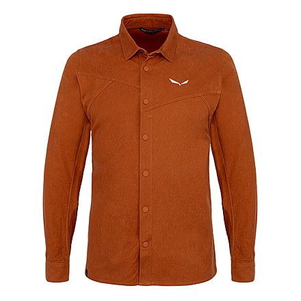 Salewa Fanes Hemp L/S Shirt - Men, Autumnal, XL, 00-0000028298-4170-XLExtra Large, Autumnal, 00-0000028298-4170-XL
