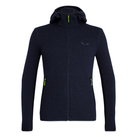 Salewa Fanes Hybrid Wool Jacket - Mens, Navy Melange, Extra Large, 00-0000027617-3853-XL