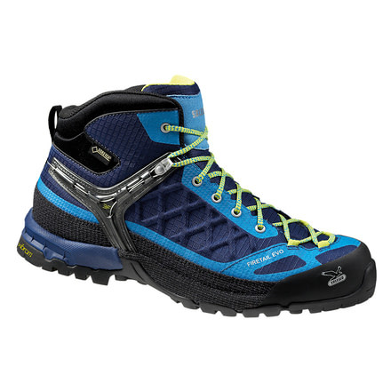 Salewa Firetail EVO Mid GTX Hiking Boot - Men's-Deep Blue/Davos-Medium-10.5 US