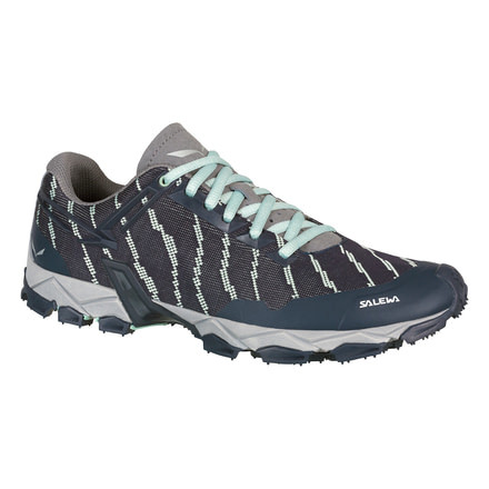 Salewa Lite Train Women's Trail Running Shoes, Premium Navy/Subtle Green, 00-0000064407-3981