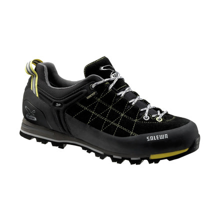 Salewa Mountain Trainer GTX Shoe - Men's-10.5 US-Black / Acid