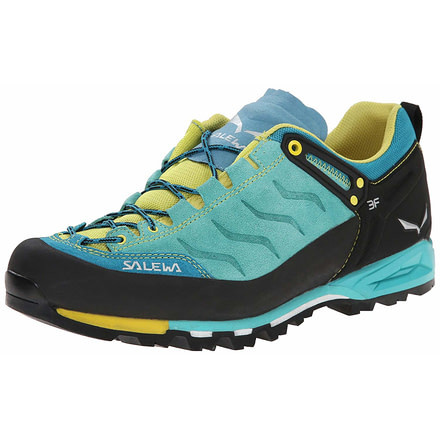 Salewa Mountain Trainer Hiking Boots - Womens, Bright Acqua/Mimosa, 7, 63417-3522-7-DEMO