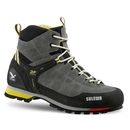 Salewa Mountain Trainer Mid GTX - Men's Clearance-Charcoal/Limeade-11 US