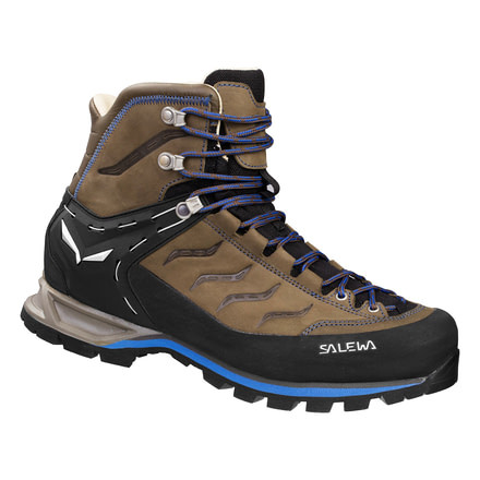 Salewa Mountain Trainer Mid L Hiking Boots - Men's, Walnut/Royal Blue, 9, 00-0000063440-2714-9-DEMO
