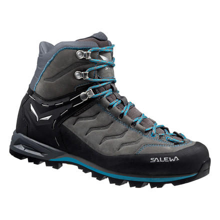 Salewa Mountain Trainer Mid L Hiking Boots - Women's, Pewter/Ocean, 7, 00-0000063441-4053-7-DEMO