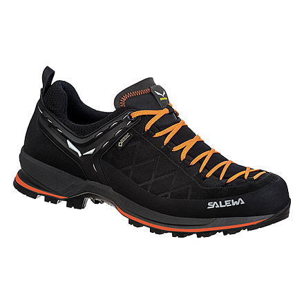 Salewa MTN Trainer 2 GTX Hiking Shoes - Mens, Black/Carrot, 8.5, 00-0000061356-933-8.5