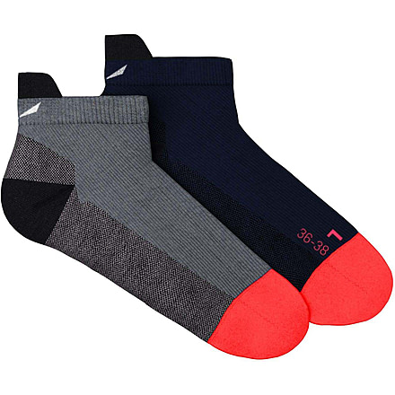 Salewa MTN Trainer Alpine Merino Low Sock - Women's, Medium Grey Melange, L, 00-0000069030-621-L, Medium Grey Melange, 42-44, 00-0000069030-0621-L