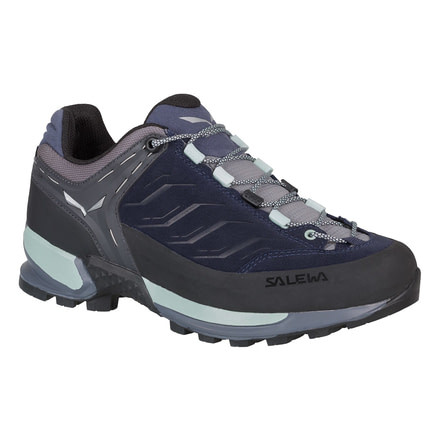 Salewa MTN Trainer Women's Approach Shoes, Premium Navy/Subtle Green, 00-0000063471-3981