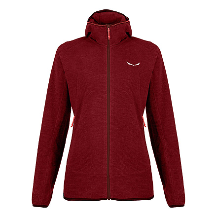 Salewa Nuvolo Pl Jacket - Womens, Syrah Melange, Large, 27923-1575-L