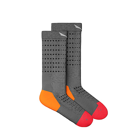 Salewa Pedroc AM Crew Sock - Women's, L. Grey M., 36-38, 00-0000069052-0641-S