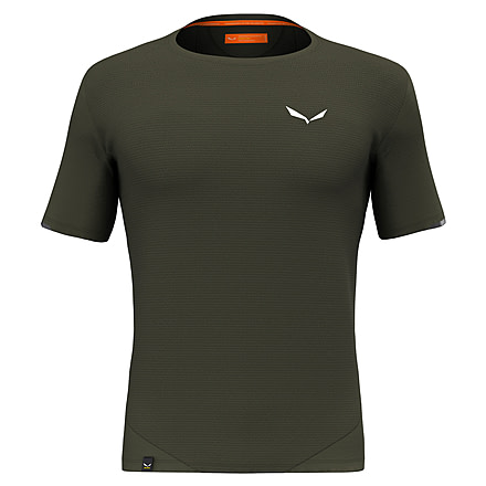 Salewa Pedroc Dry Mesh T-Shirt - Men's, Dark Olive, XS, 00-0000028584-5280-XS