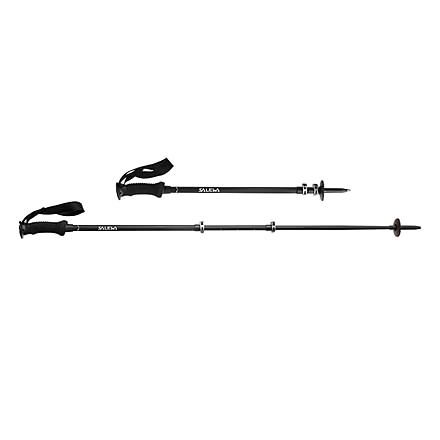 Salewa Puez Aluminum Pro Poles, Black, One Size, 00-0000005669-0900-UNI
