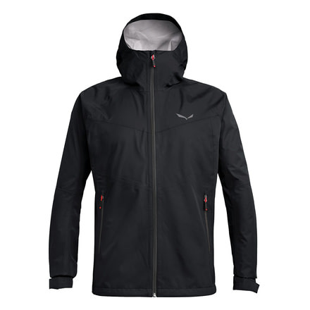 Salewa Puez Aqua 3 PTX Jacket - Mens, Black Out, Medium, 00-0000024545-912-M