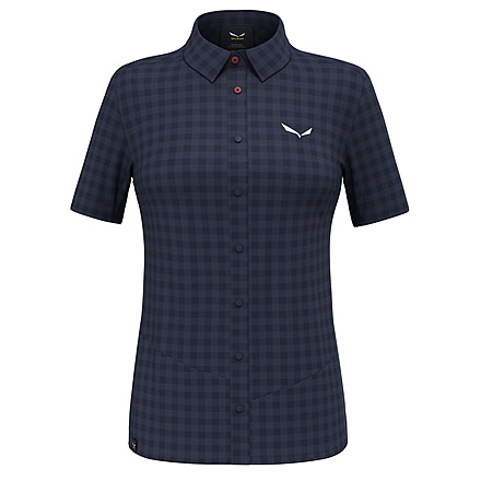 Salewa Puez Dry S/S Shirt - Women's, Navy Blazer, S, 00-0000028628-3960-S