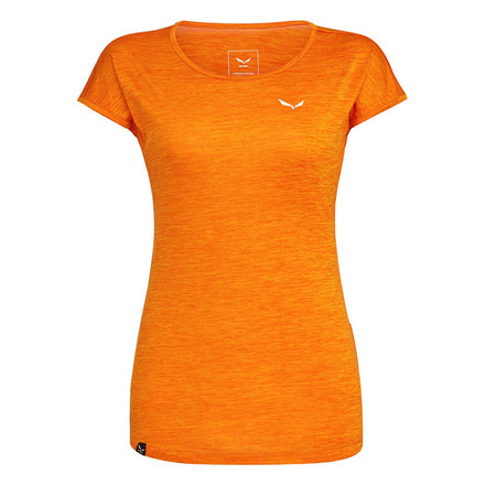 Salewa Puez Melange Dry Short Sleeve Tee - Womens, Glory Melange, Small, 00-0000026538-4639-S