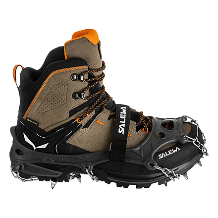 Salewa Puez Mtn Spike Crampon, Grey Onyx, Extra Large, 89-XL-989-XL