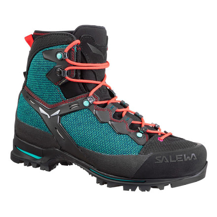 Salewa Raven 3 GTX Mountaineering Shoes - Womens, Malta/Vivacious, 9, 00-0000061344-8736-9