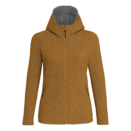 Salewa Sarner 2L Wo Fz Hoody - Womens, Golden Brown, Extra Large, 26163-7020-XL