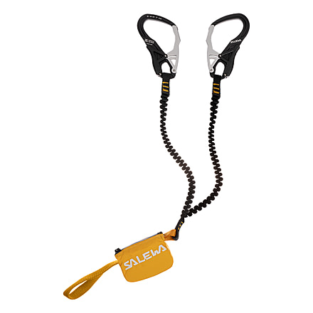 Salewa Set Via Ferrata Ergo Core, Black/Yellow, One Size, 00-0000000983-0955-UNI