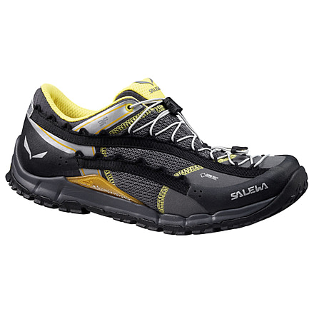 Salewa Speed Ascent GTX Hiking Shoe - Men's-Black/Yellow-Medium-10 US