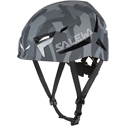Salewa Vega Climbing Helmet, Grey Camo, S/M, 00-0000002297-410-S/M