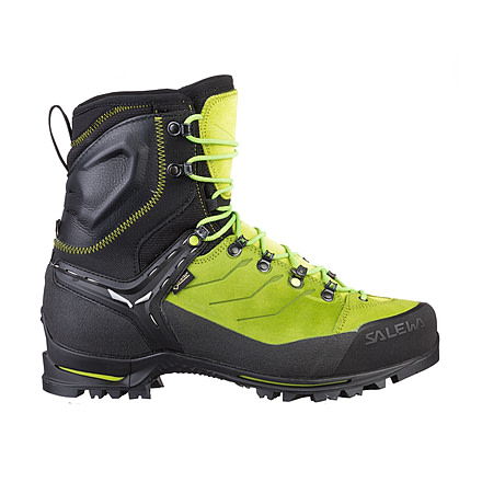 Salewa Vultur Evo GTX Mountaineering Boots - Mens, Black/Cactus, 7.5, 00-0000061334-916-7.5