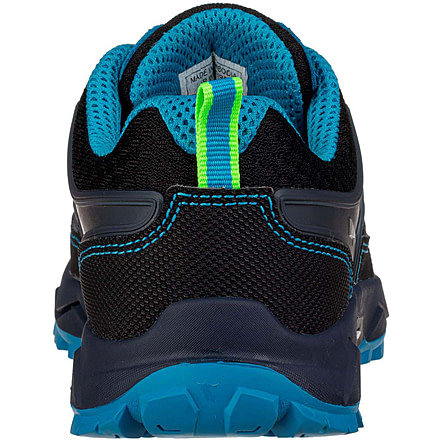 Salewa Wildfire Climbing Shoes - Kids, Ombre Blue/Fluo Green, 13.5, 00-0000064007-3847-13.5