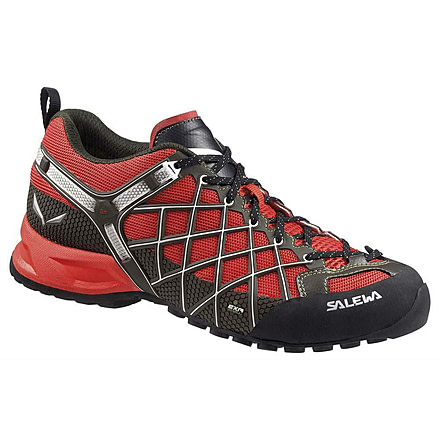 Salewa Wildfire Vent Approach Shoe - Men's-Flame/Basilico-Medium-13