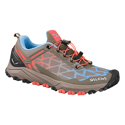 Salewa Womens Multi Track Hiking Shoe, Cinder/Hot Coral, 11 US, 00-0000064415-726-11