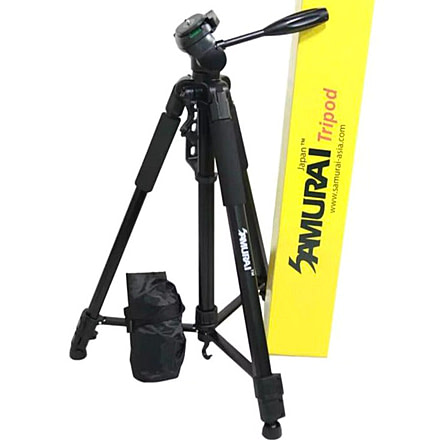 SAMURAI DX999 Black Aluminum Light Weight Tripod, Black, DX999