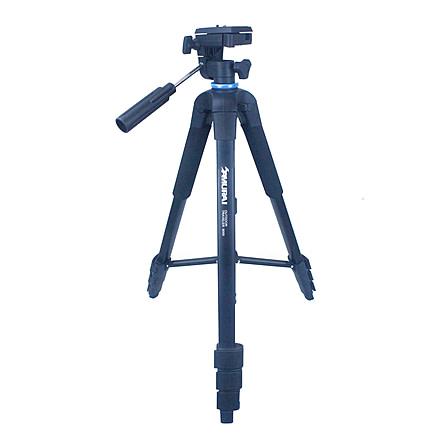 EDEMO SAMURAI Traveller Outdoor 9000 w/ Pan/Tilt Head Tripod, Black, TVM9000, EDEMO1