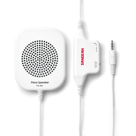 Sangean Pillow Speaker w/ Amplifier and Volume Control PS-300