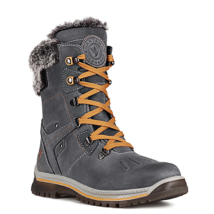 Santana Canada Milly Leather Winter Boot - Womens, Grey Mustard, 11, MILLYGREY MUSTARD11