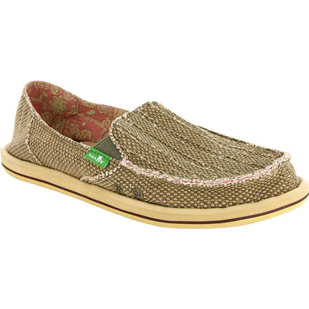 Sanuk Carpe DM Shoe - Women's-Khaki-6 US